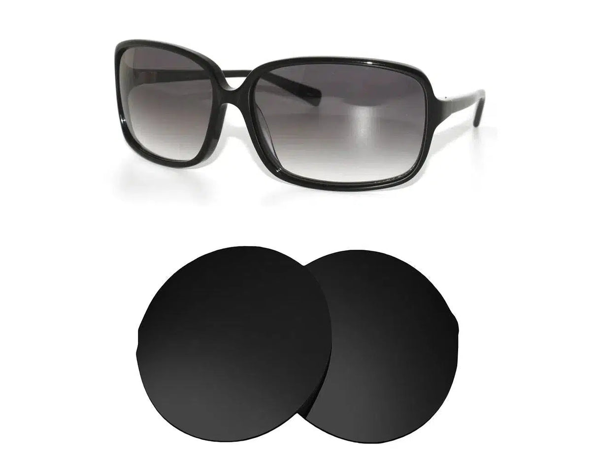 Oliver Peoples Bacall-Replacement Lenses-Volcanic Black-Non-Polarized-Seek Optics