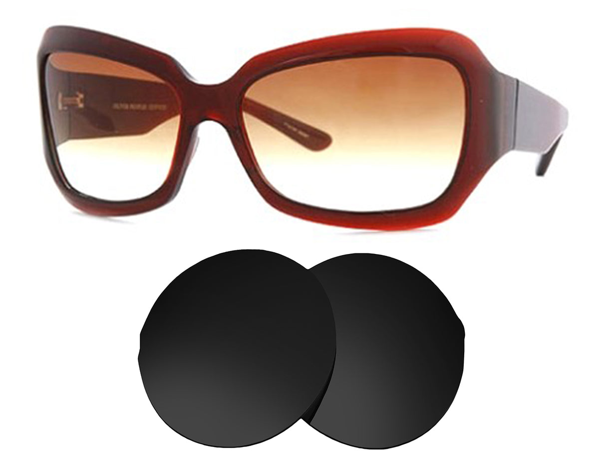 Oliver Peoples Athena-Replacement Lenses-Volcanic Black-Non-Polarized-Seek Optics