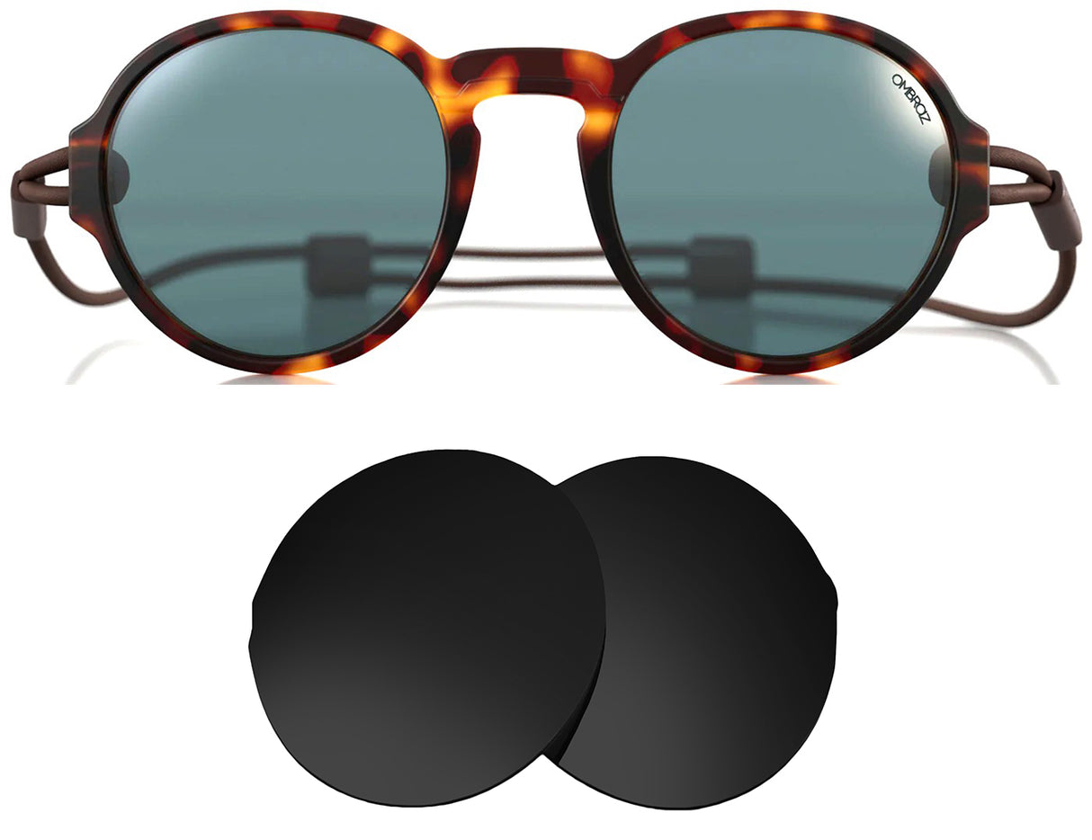 Ombraz Viale-Replacement Lenses-Volcanic Black-Non-Polarized-Seek Optics
