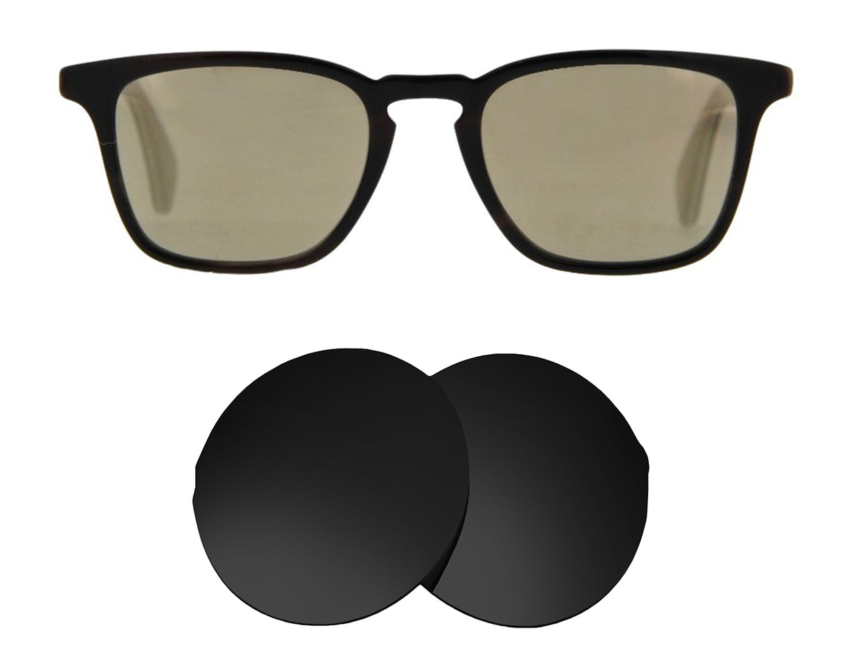 Paul Smith Shawbury PM8239SU-Replacement Lenses-Volcanic Black-Non-Polarized-Seek Optics