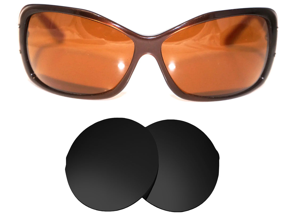 Prada SPR 04F (70mm)-Replacement Lenses-Volcanic Black-Non-Polarized-Seek Optics