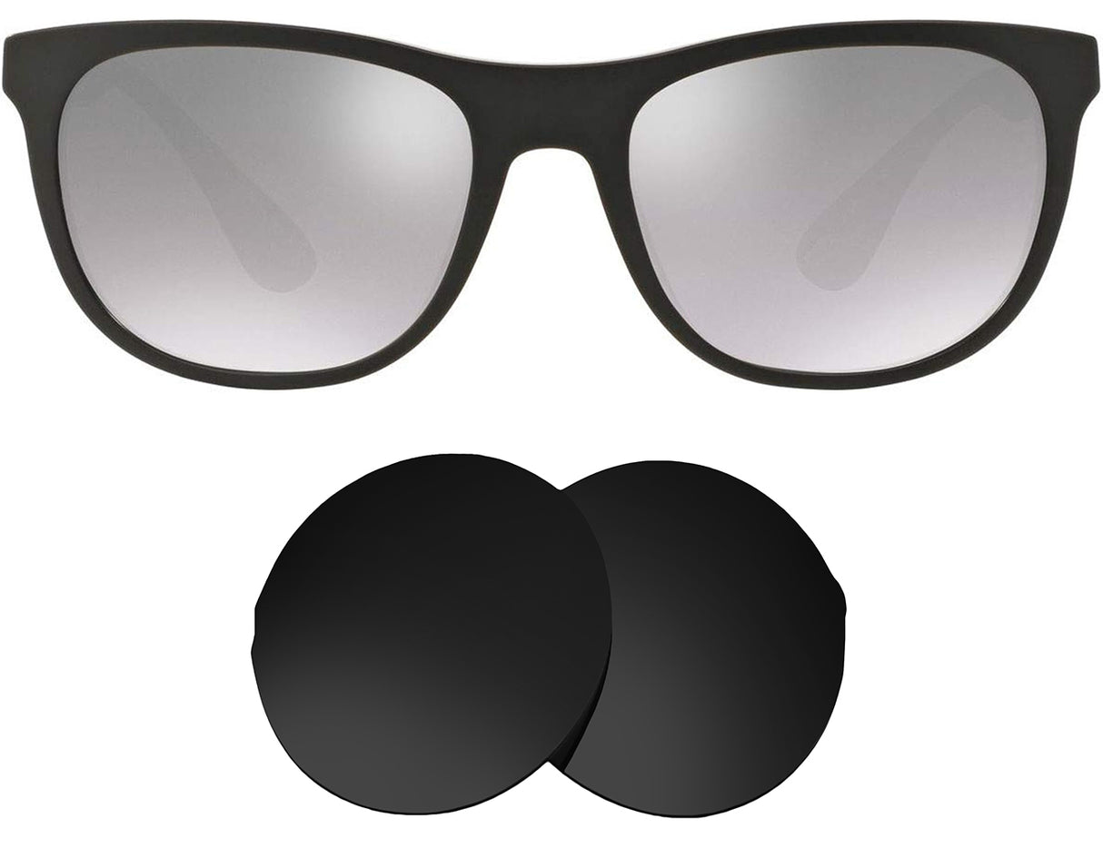 Prada SPR 04S (57mm)-Replacement Lenses-Volcanic Black-Non-Polarized-Seek Optics