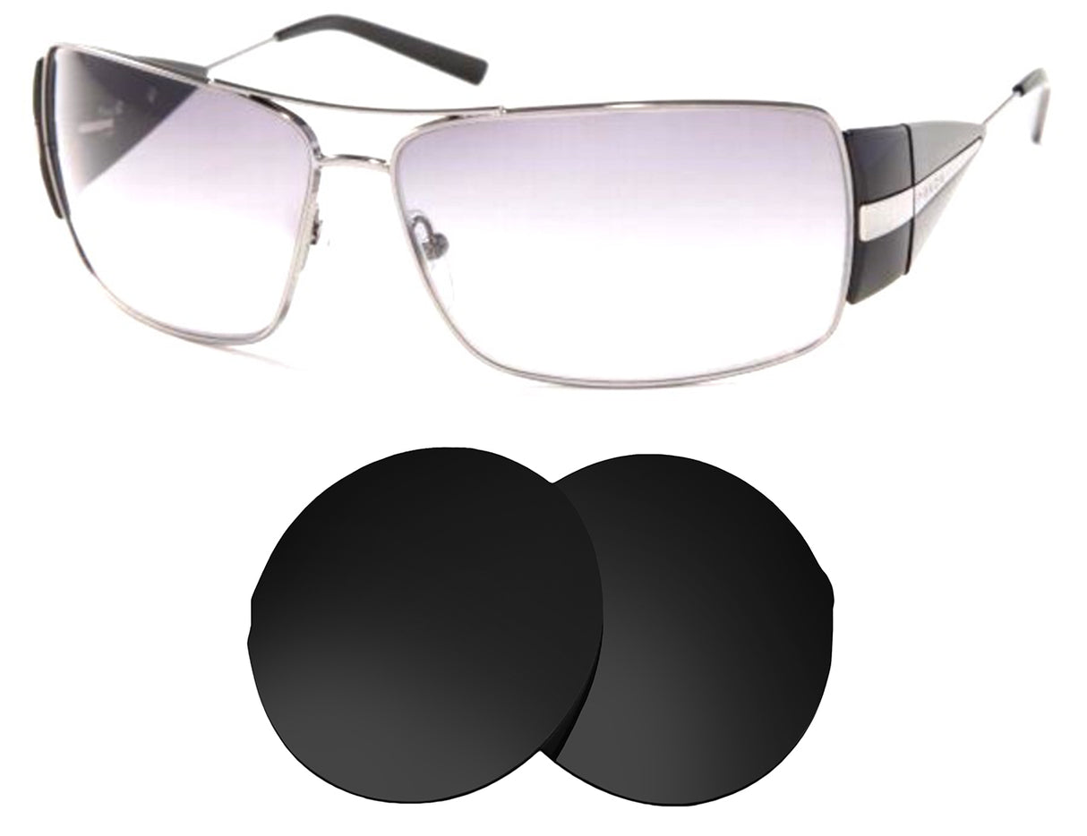 Prada SPR 55H (63mm)-Replacement Lenses-Volcanic Black-Non-Polarized-Seek Optics