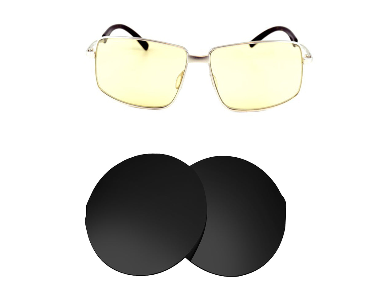 Prada SPR 61B (60mm)-Replacement Lenses-Volcanic Black-Non-Polarized-Seek Optics