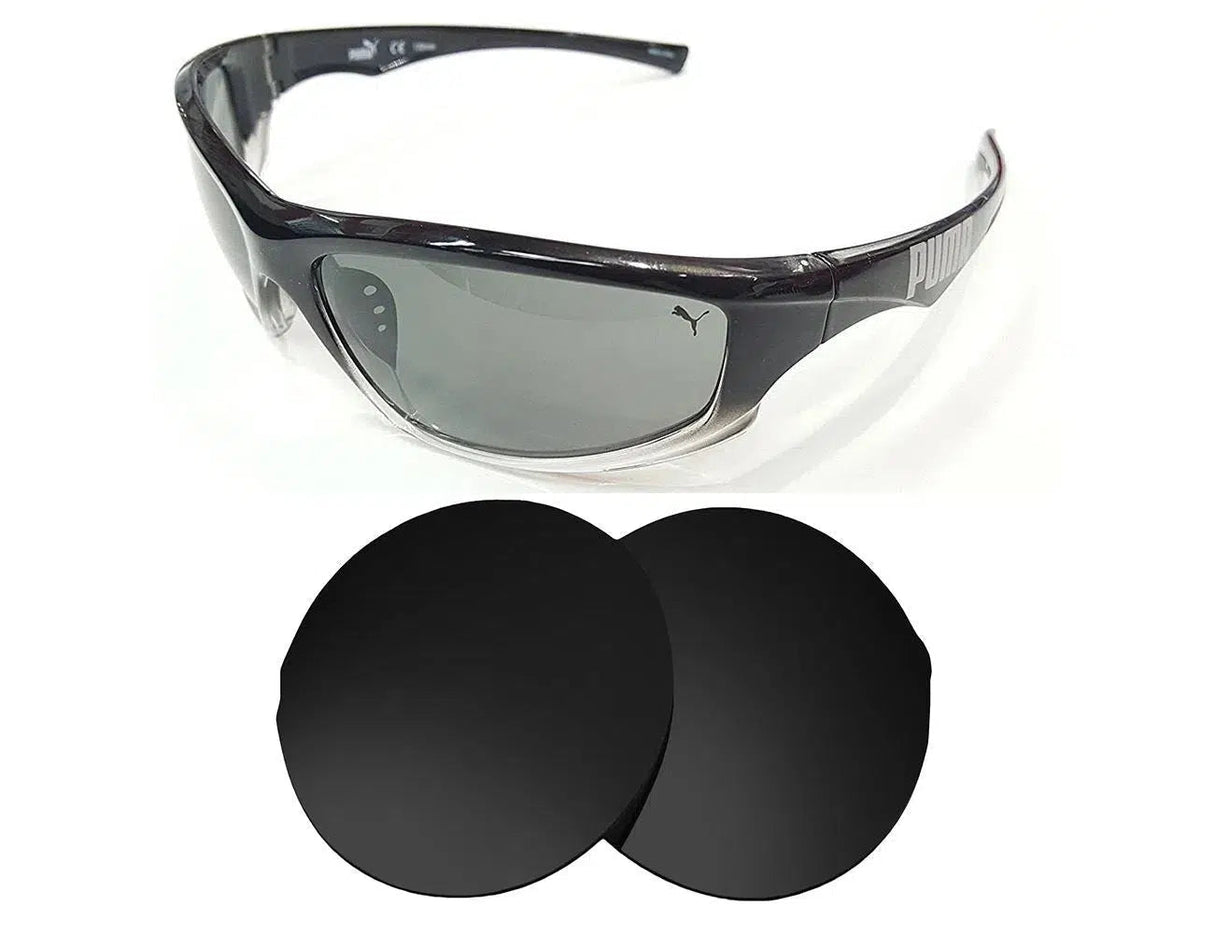 Puma PU14708A-Replacement Lenses-Volcanic Black-Non-Polarized-Seek Optics