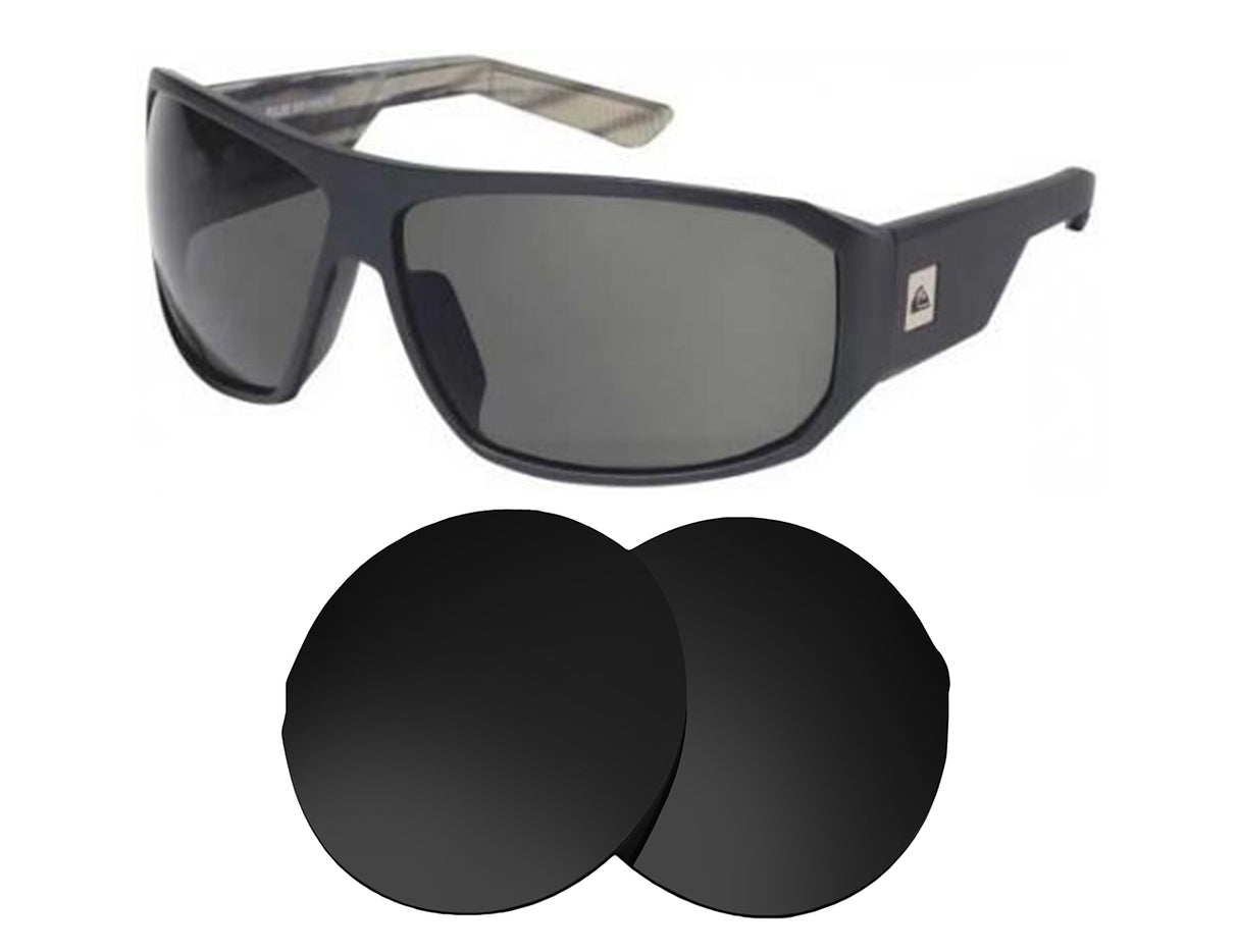 Quiksilver The Pulse-Replacement Lenses-Volcanic Black-Non-Polarized-Seek Optics