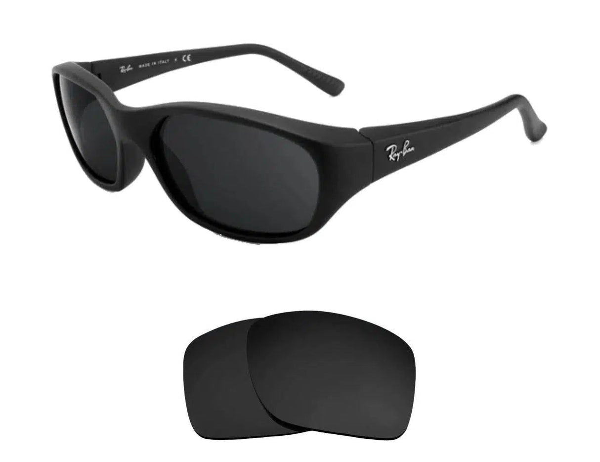 Ray-Ban RB 2016 59mm Daddy-O-Replacement Lenses-Volcanic Black-Non-Polarized-Seek Optics