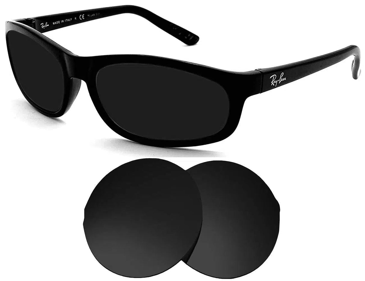 Ray-Ban RB 4004-Replacement Lenses-Volcanic Black-Non-Polarized-Seek Optics