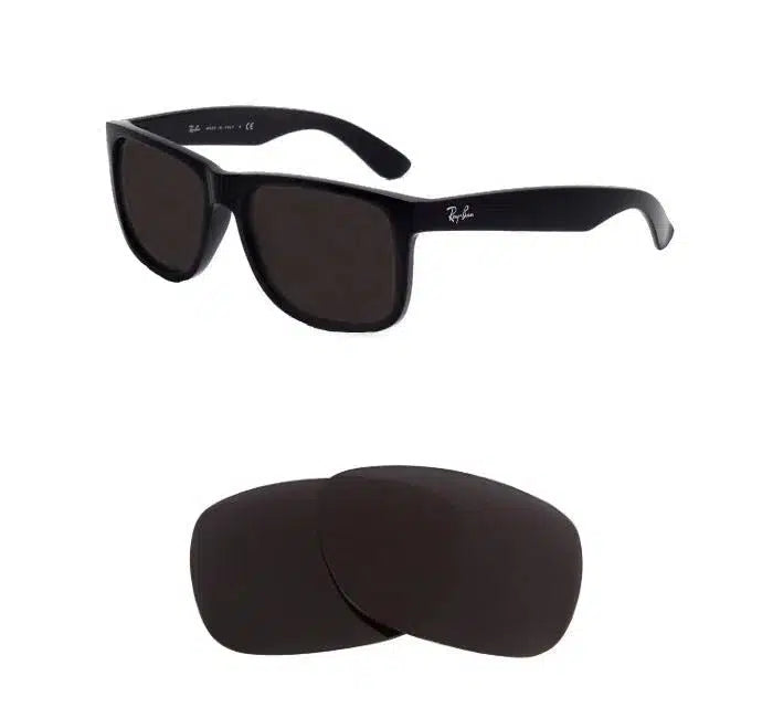 Buy Ray Ban RB 4165 54mm Justin Sunglass Lenses Seek Optics