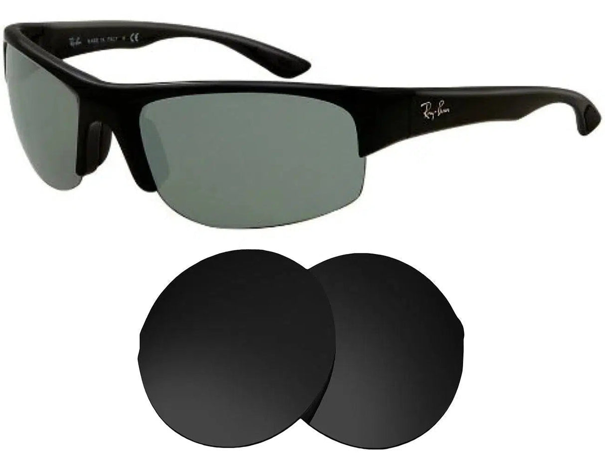 Ray-Ban RB 4173 62mm-Replacement Lenses-Volcanic Black-Non-Polarized-Seek Optics