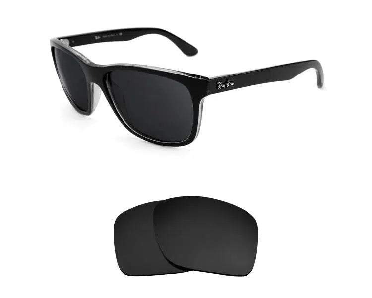 Ray-Ban RB 4181 57mm-Replacement Lenses-Volcanic Black-Non-Polarized-Seek Optics