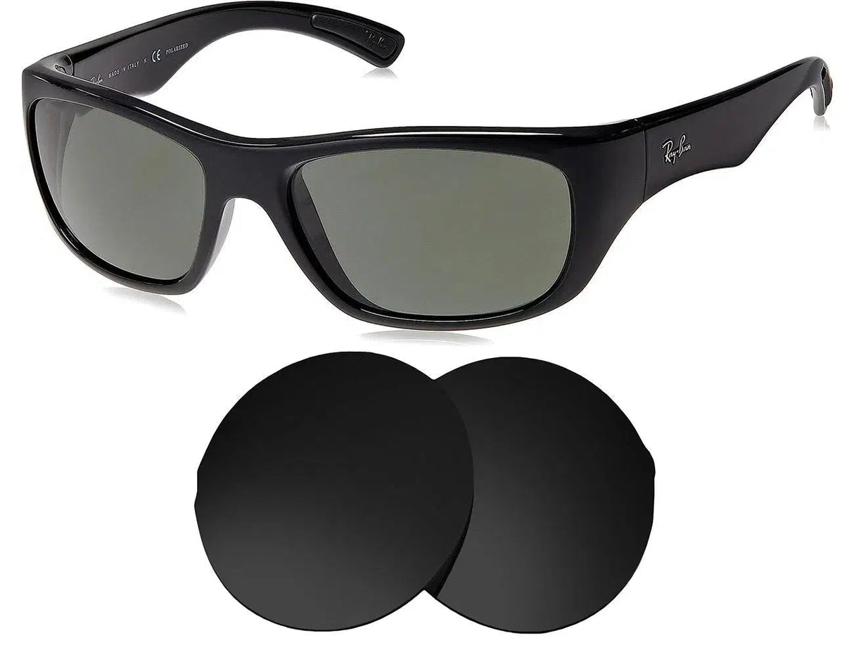 Ray-Ban RB4177 63mm-Replacement Lenses-Volcanic Black-Non-Polarized-Seek Optics