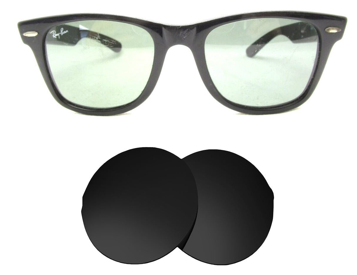 Ray-Ban RB2008 (50mm)-Replacement Lenses-Volcanic Black-Non-Polarized-Seek Optics