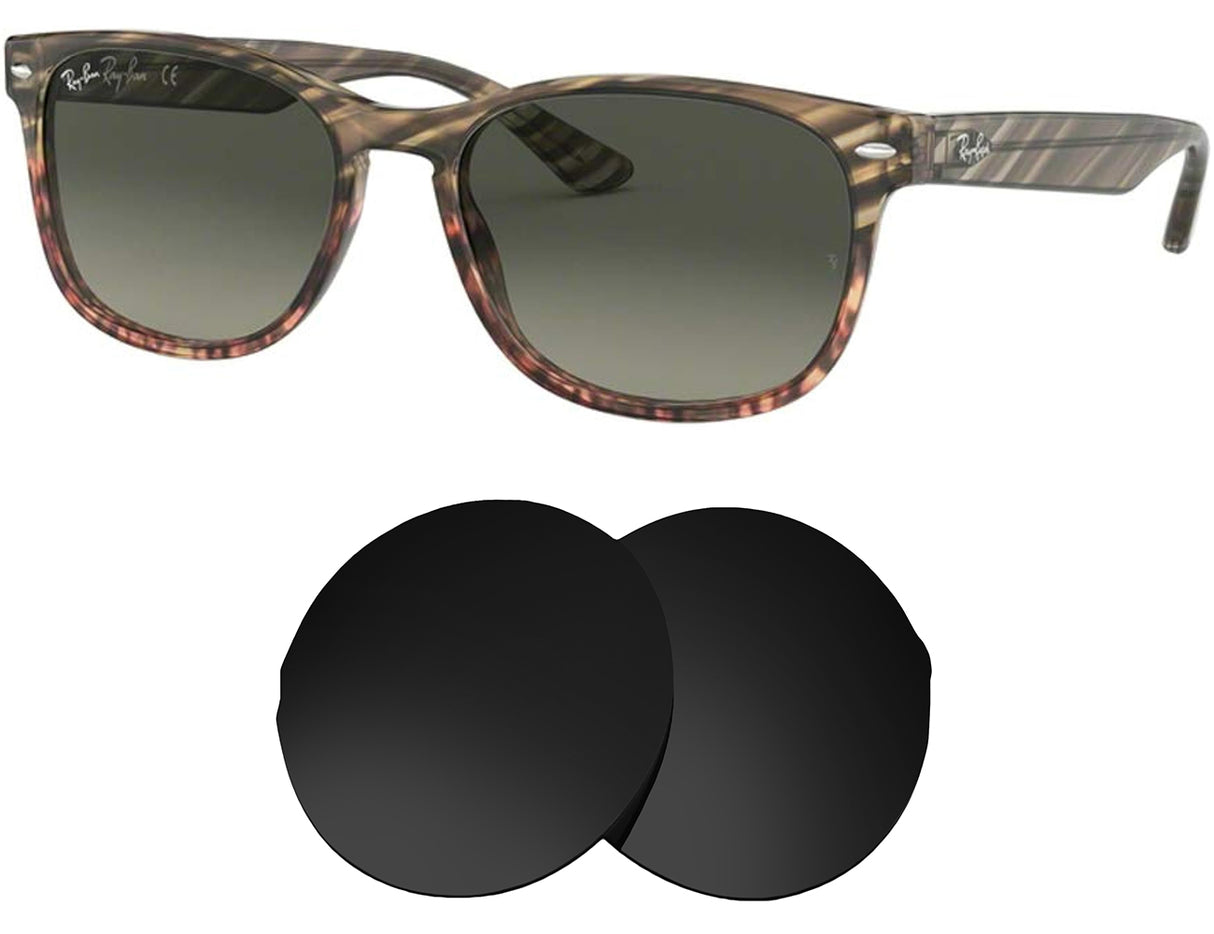 Ray-Ban RB2184 (57mm)-Replacement Lenses-Volcanic Black-Non-Polarized-Seek Optics