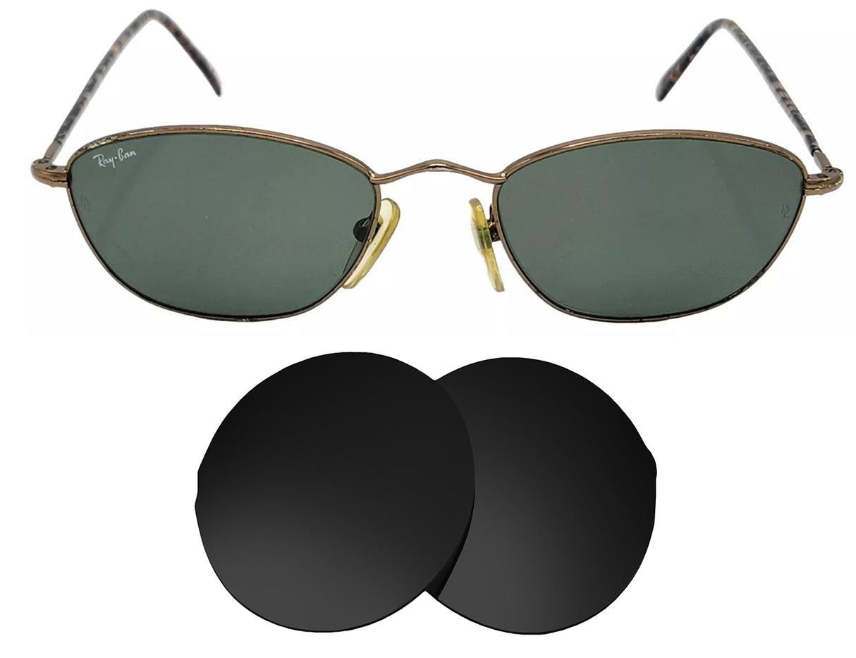Ray-Ban RB3019 (59mm)-Replacement Lenses-Volcanic Black-Non-Polarized-Seek Optics