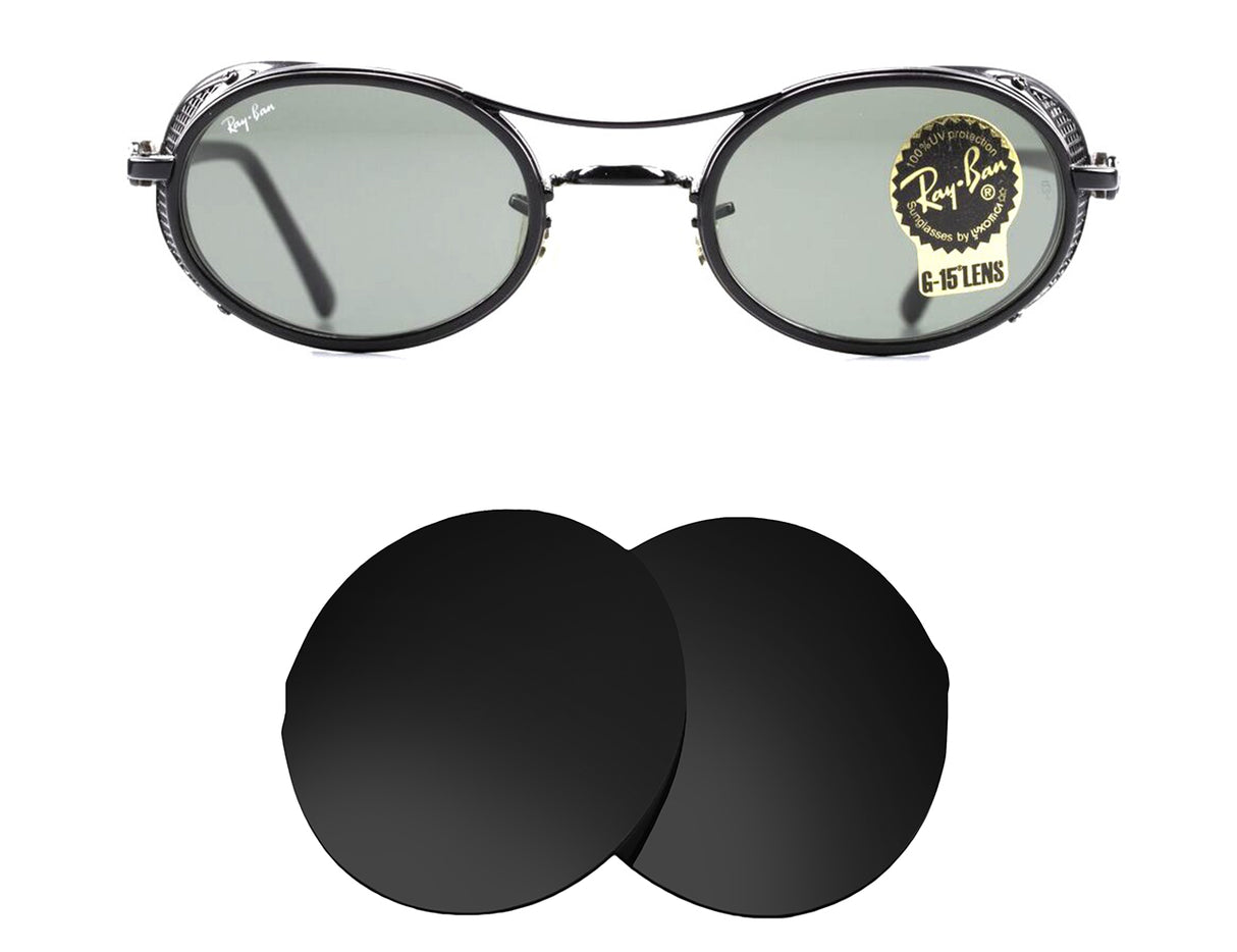 Ray-Ban RB3140 (49mm)-Replacement Lenses-Volcanic Black-Non-Polarized-Seek Optics