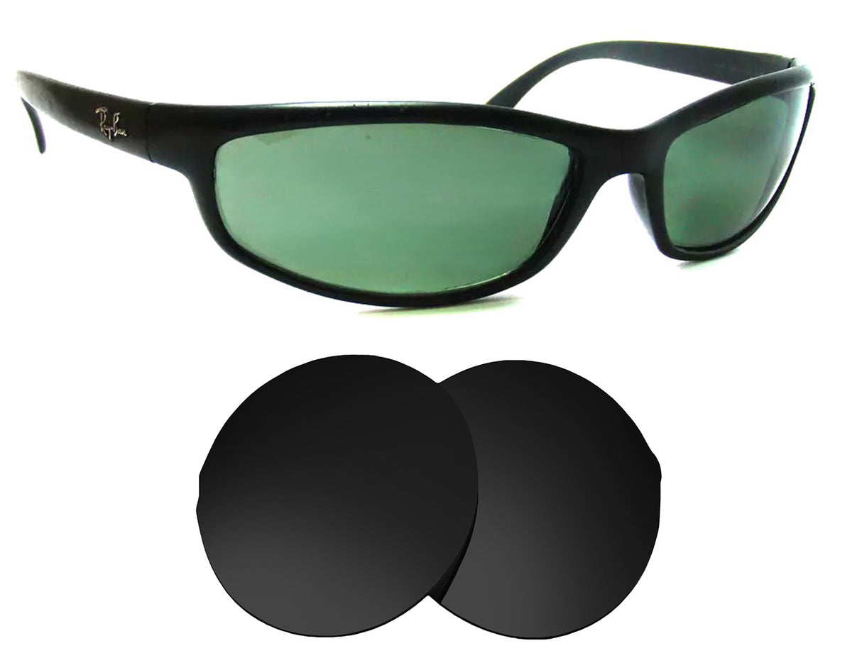 Ray-Ban RB4030 (60mm)-Replacement Lenses-Volcanic Black-Non-Polarized-Seek Optics