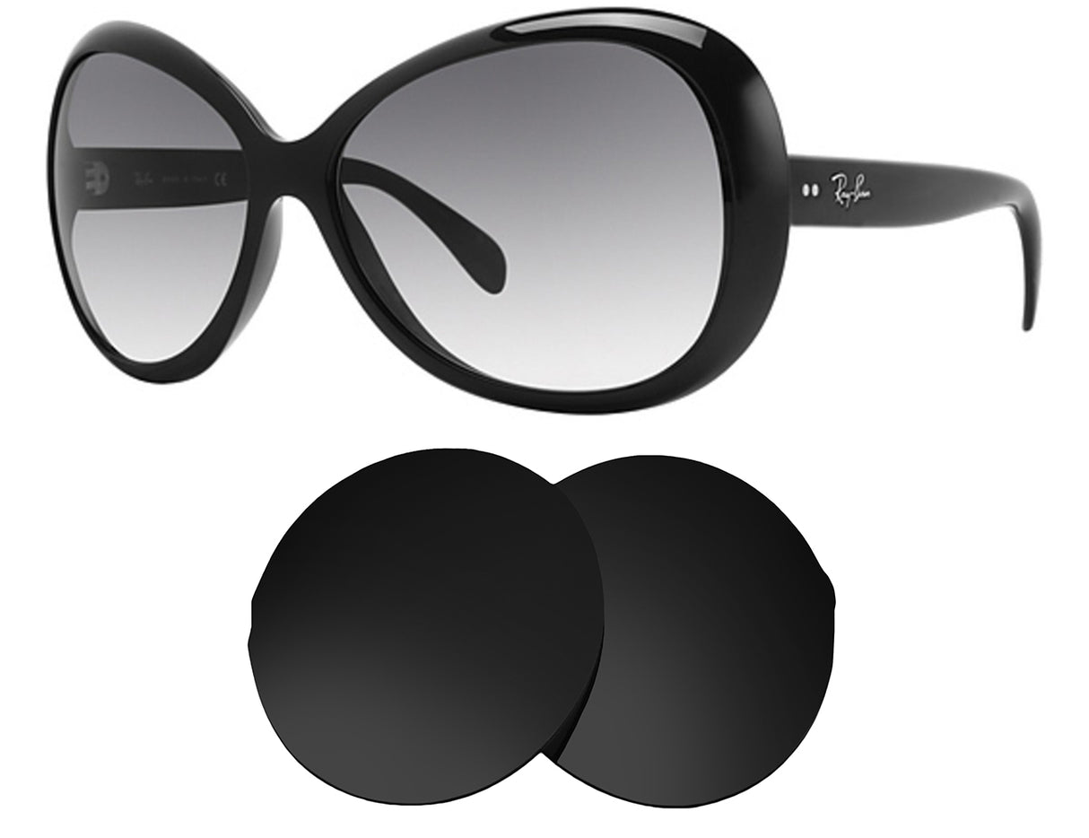 Ray-Ban RB4127 (63mm)-Replacement Lenses-Volcanic Black-Non-Polarized-Seek Optics