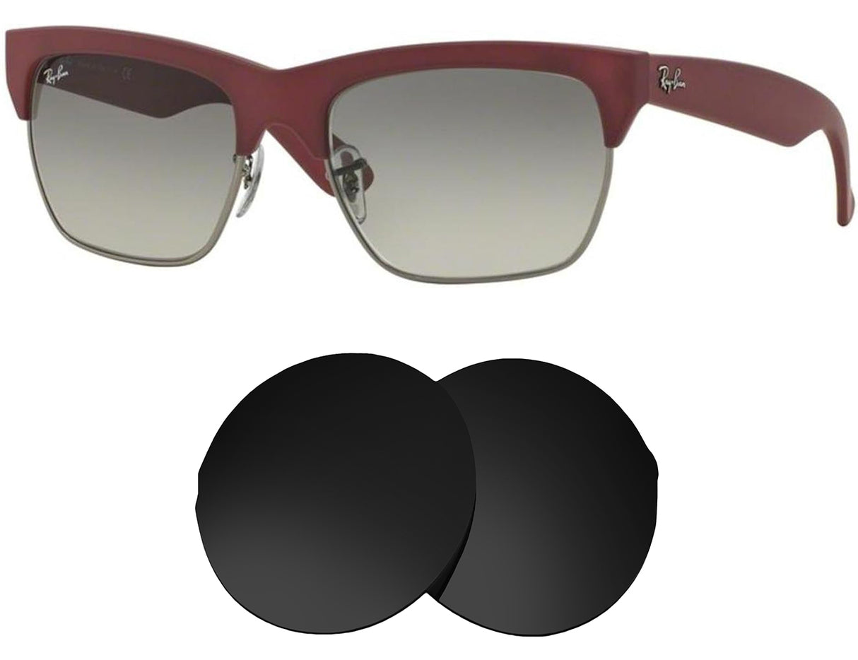 Ray-Ban RB4186 (57mm)-Replacement Lenses-Volcanic Black-Non-Polarized-Seek Optics