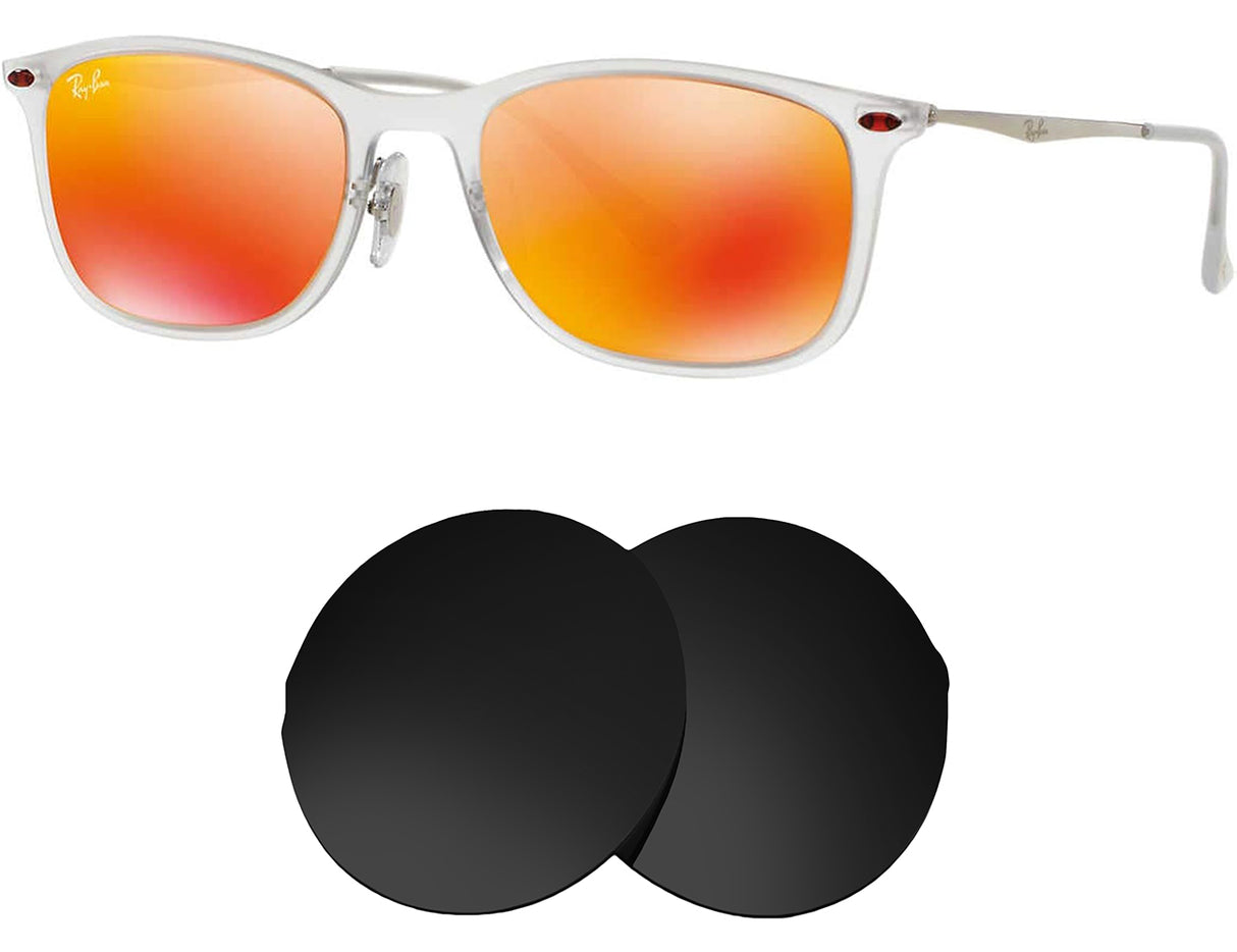 Ray-Ban RB4225 (52mm)-Replacement Lenses-Volcanic Black-Non-Polarized-Seek Optics