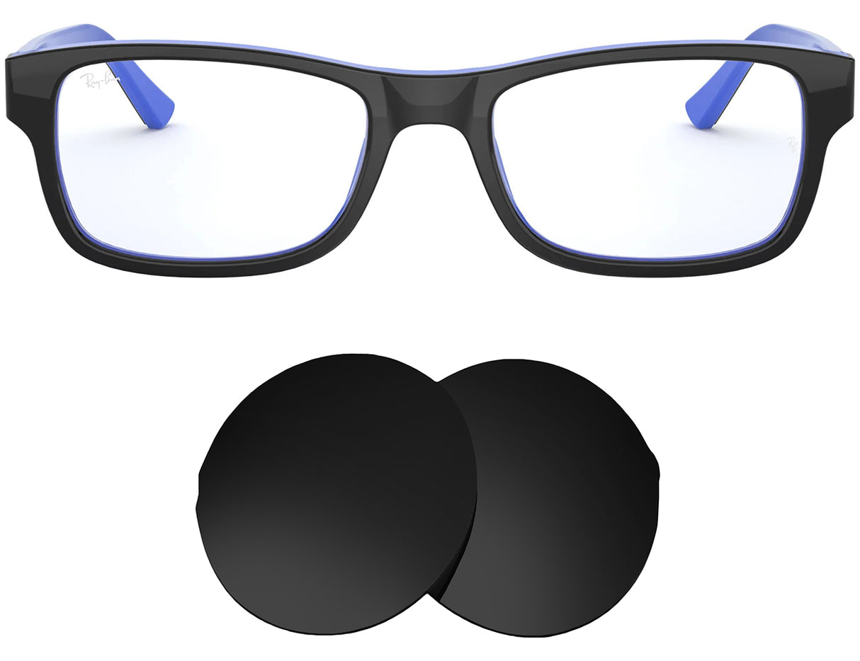 Ray-Ban RB5268 (55mm)-Replacement Lenses-Volcanic Black-Non-Polarized-Seek Optics
