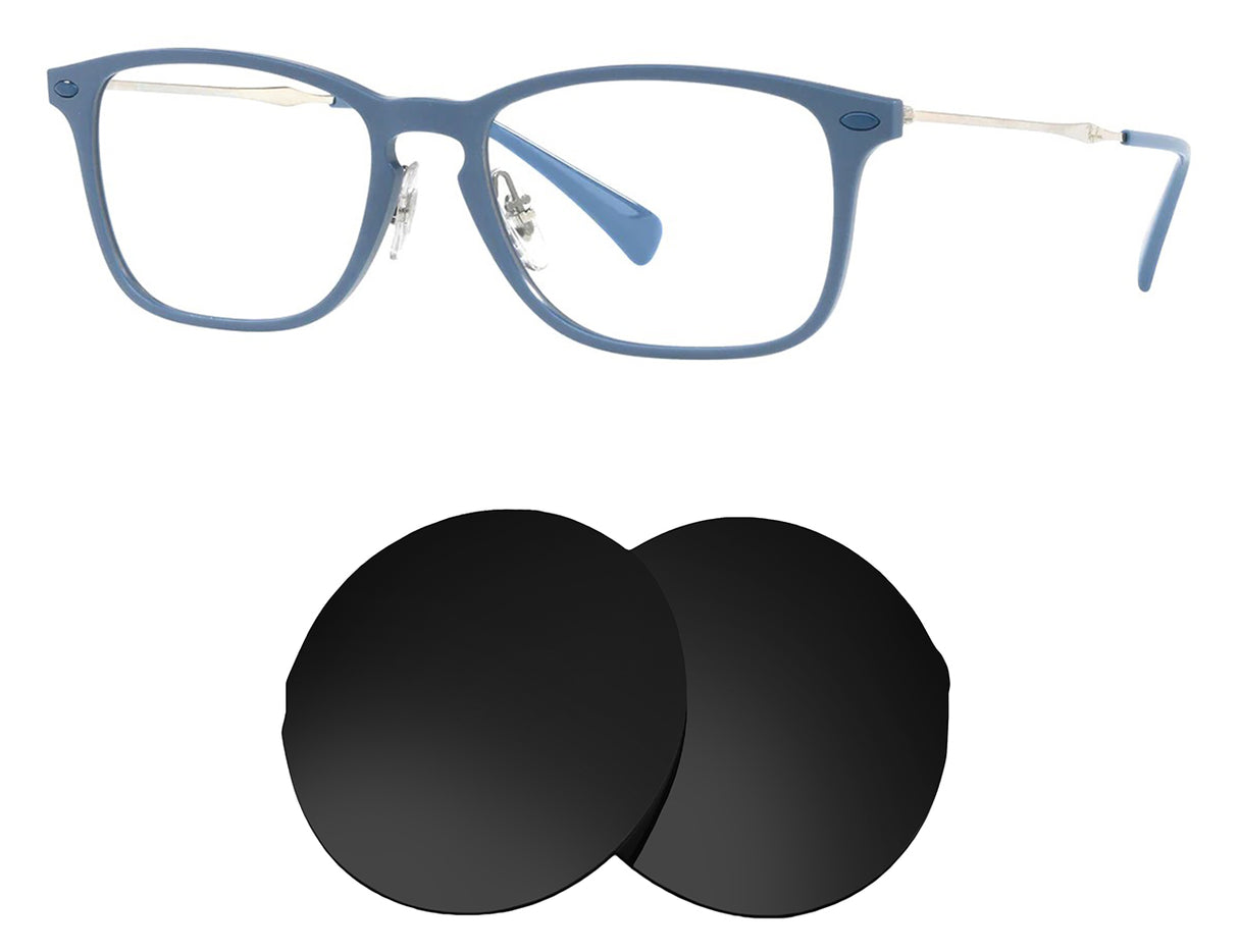 Ray-Ban RB8953 (54mm)-Replacement Lenses-Volcanic Black-Non-Polarized-Seek Optics