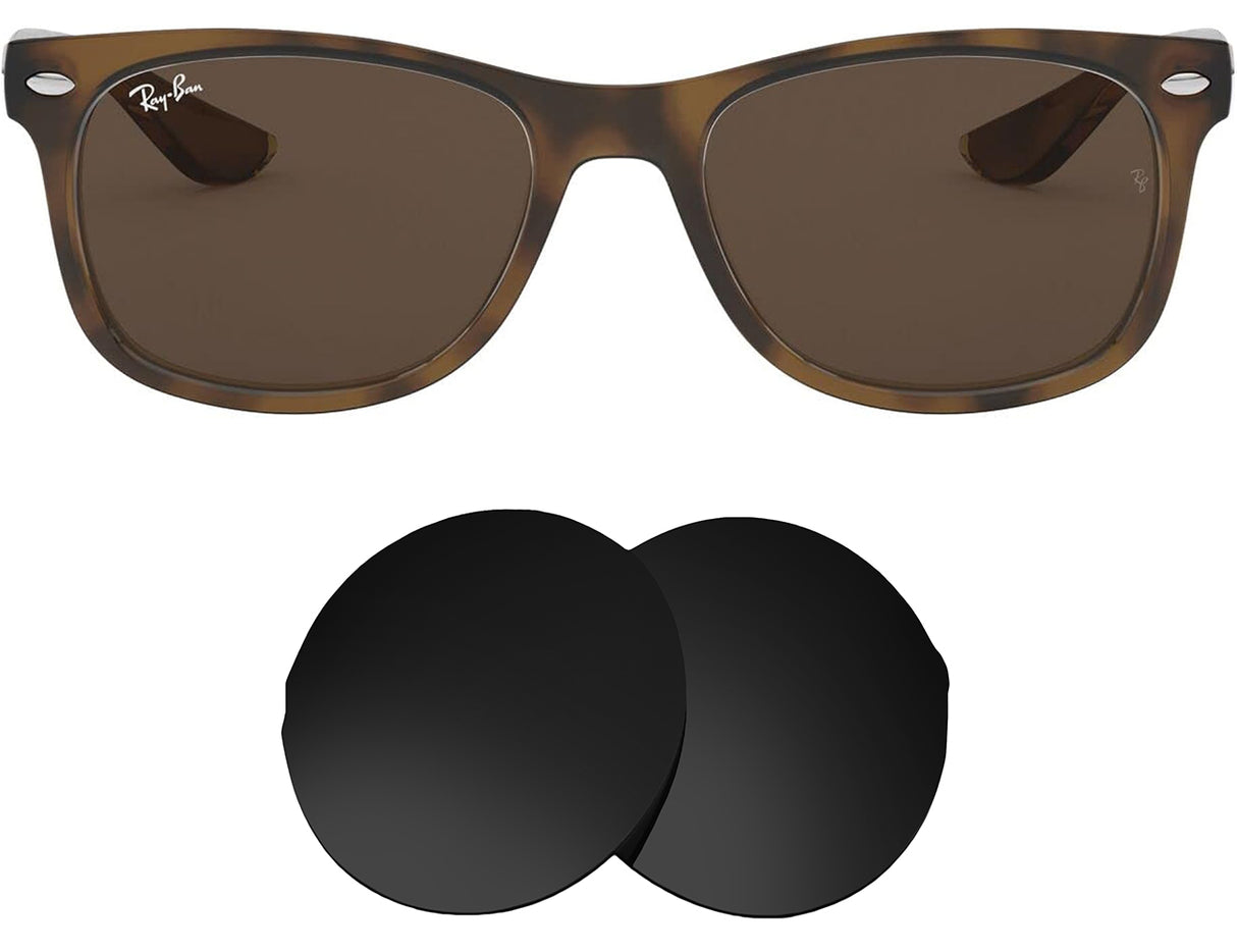 Ray-Ban RJ9052SS-Replacement Lenses-Volcanic Black-Non-Polarized-Seek Optics