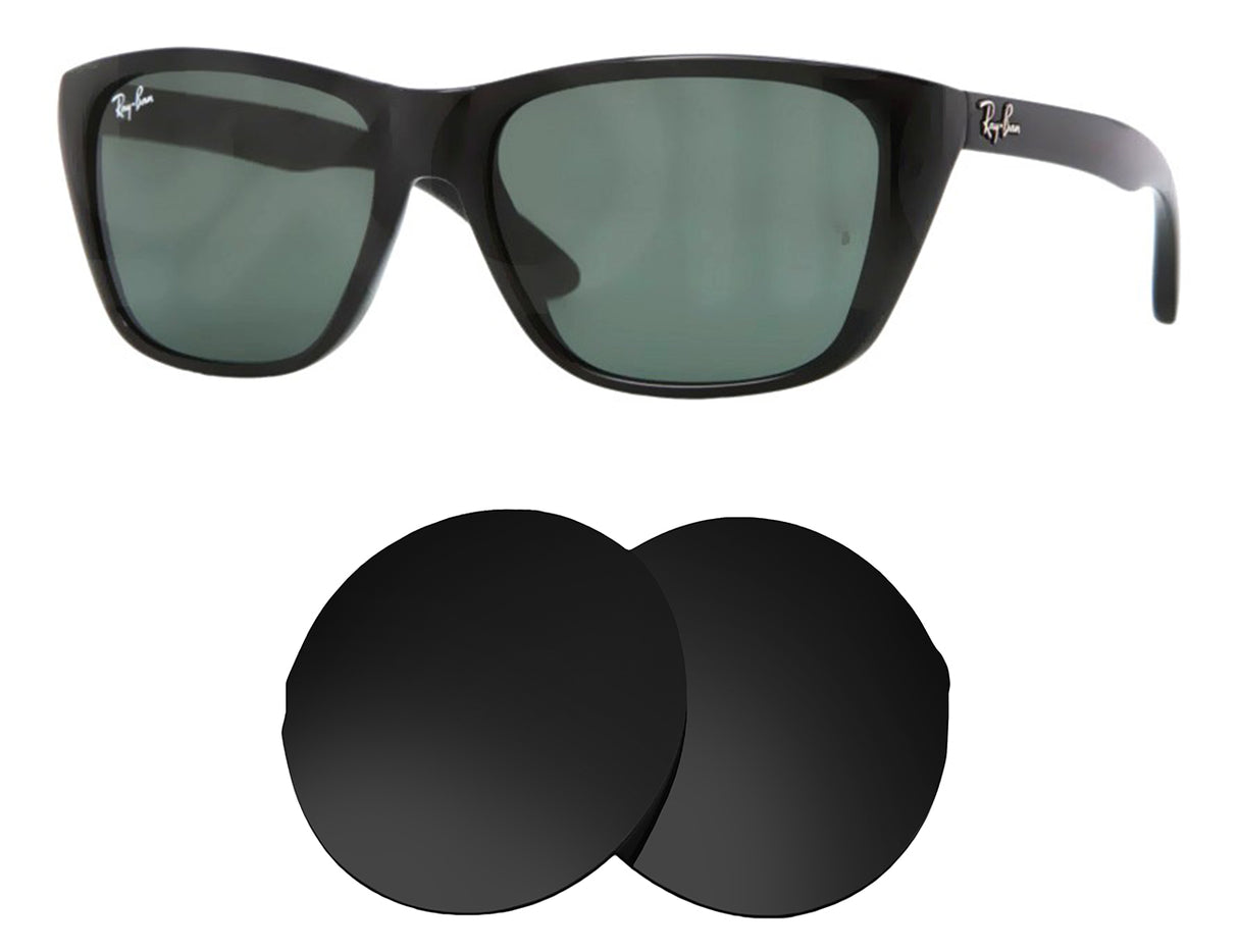 Ray-Ban RJ9053S (Kids)-Replacement Lenses-Volcanic Black-Non-Polarized-Seek Optics