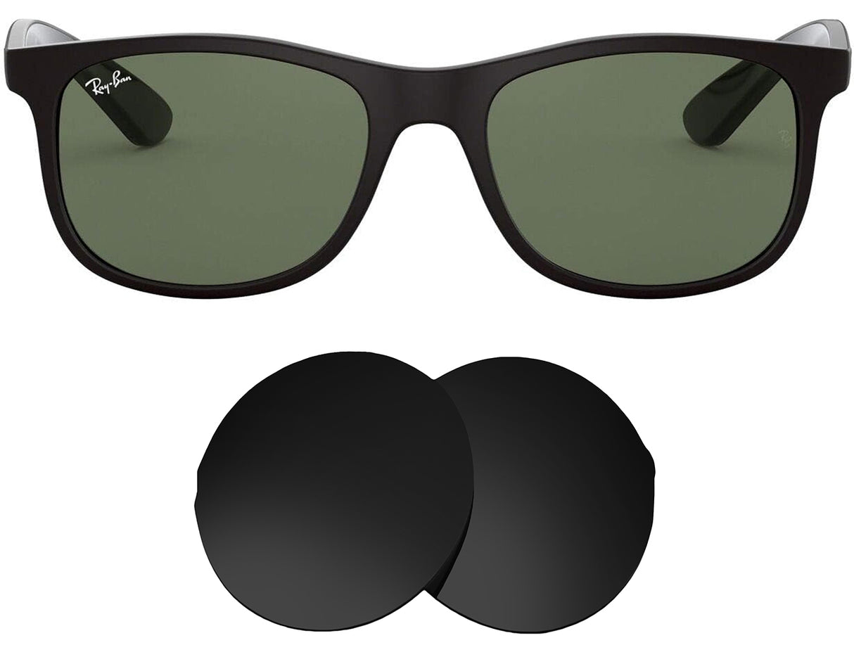 Ray-Ban RJ9062S (48mm)-Replacement Lenses-Volcanic Black-Non-Polarized-Seek Optics
