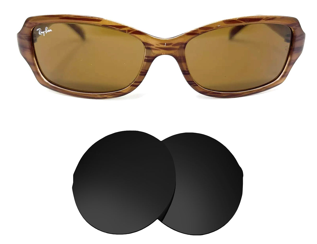 Ray-Ban RB2130 Rituals Pande-Replacement Lenses-Volcanic Black-Non-Polarized-Seek Optics
