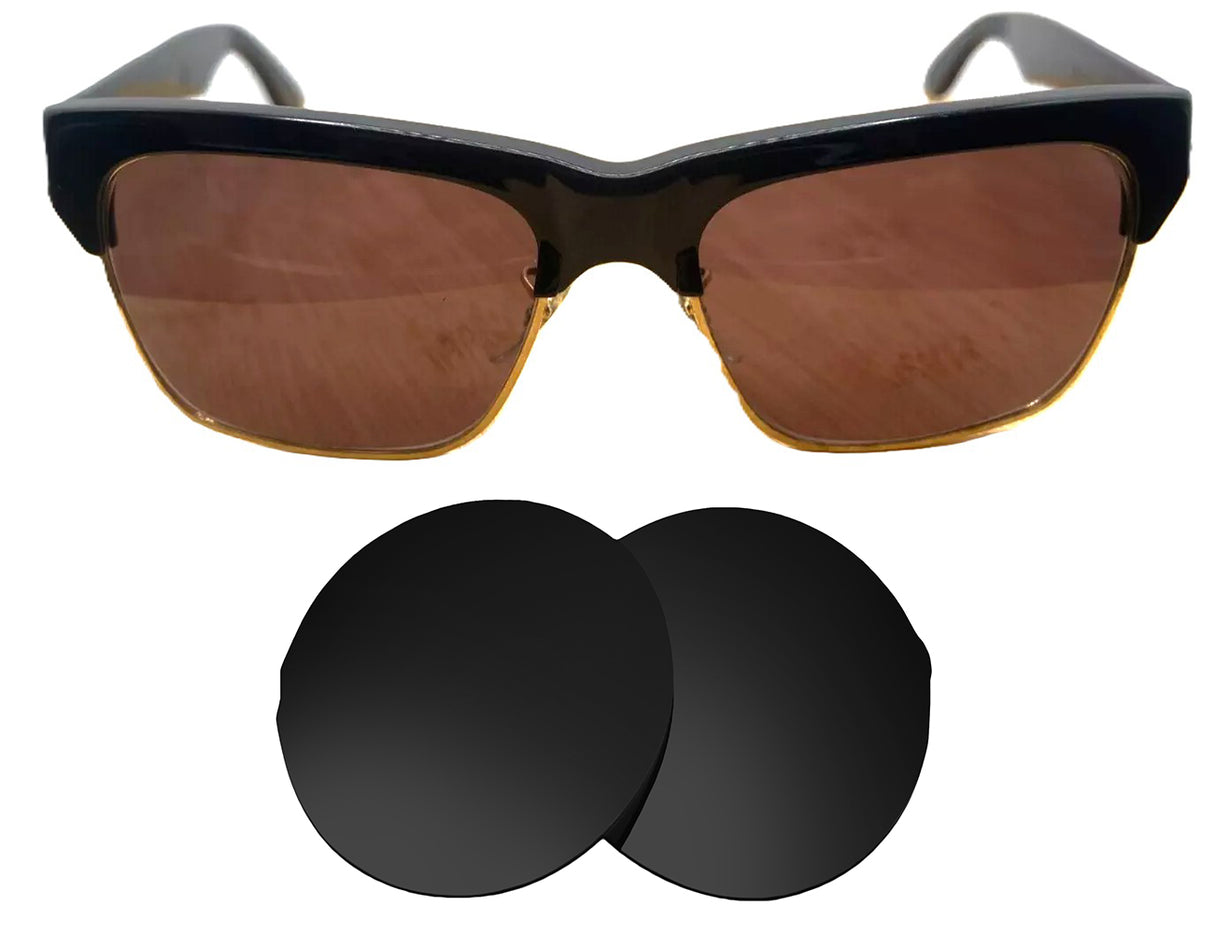 Ray-Ban W0922 Austen Vintage-Replacement Lenses-Volcanic Black-Non-Polarized-Seek Optics