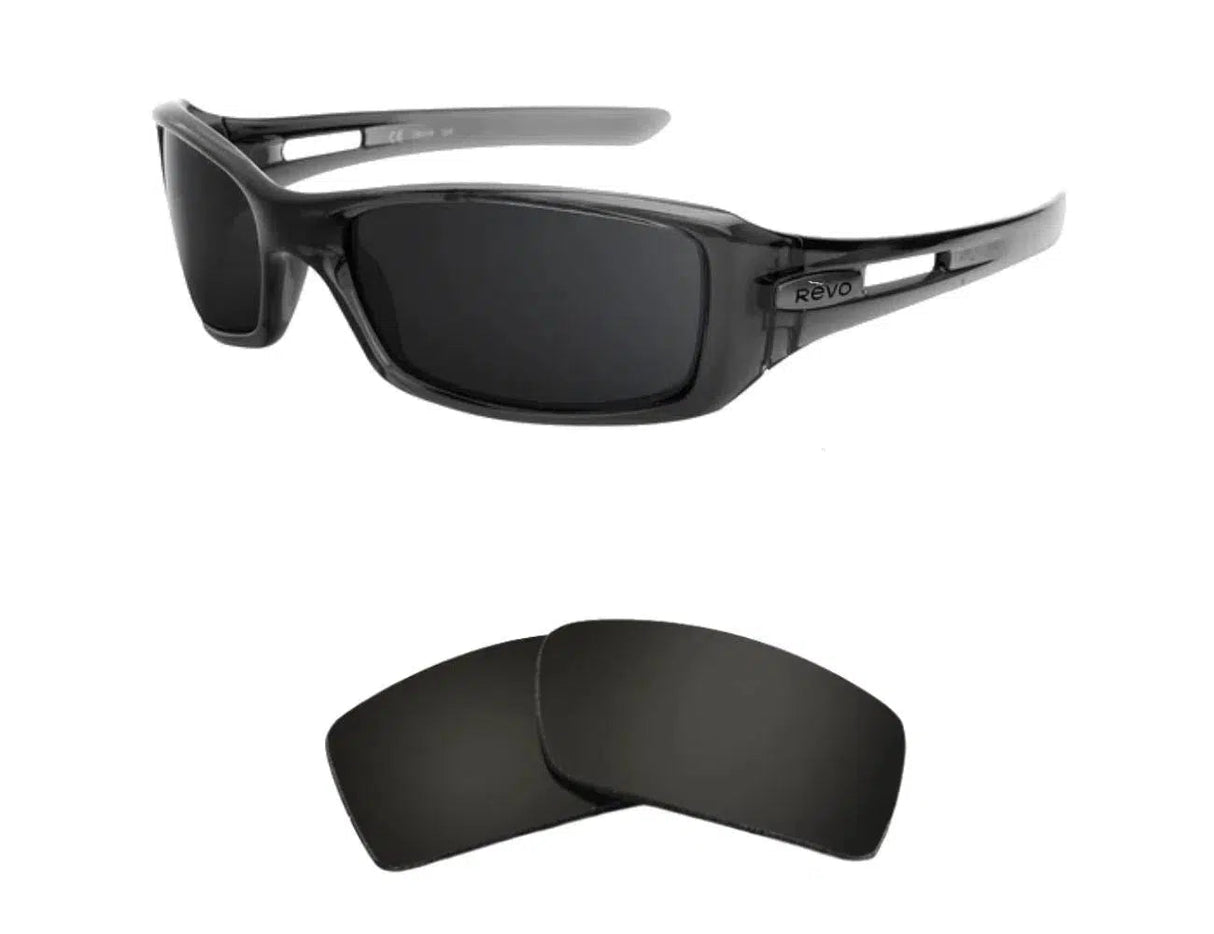 Revo Red Point RE4039-Replacement Lenses-Volcanic Black-Non-Polarized-Seek Optics