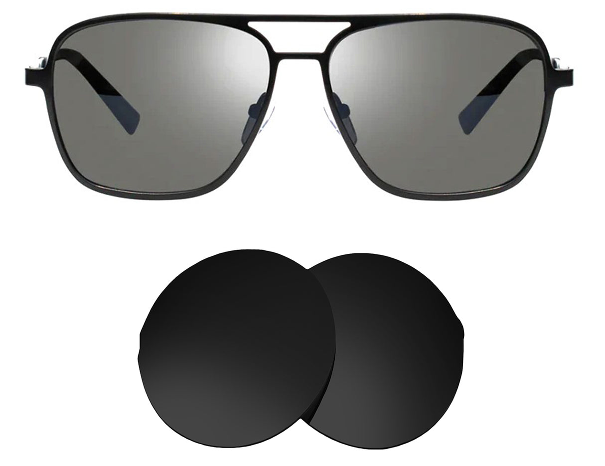 Revo RE1193 (57mm)-Replacement Lenses-Volcanic Black-Non-Polarized-Seek Optics