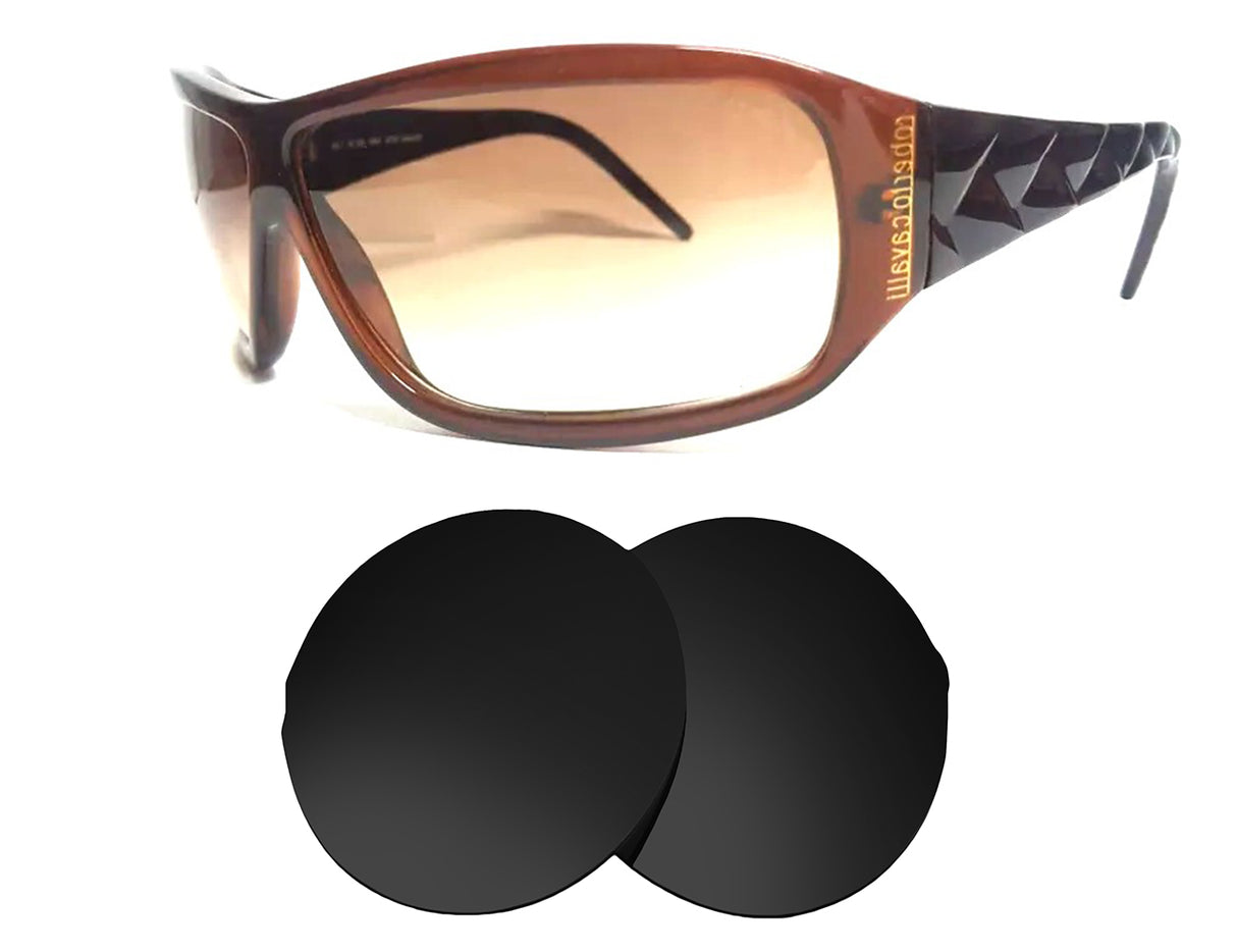 Roberto Cavalli Micene 161S-Replacement Lenses-Volcanic Black-Non-Polarized-Seek Optics