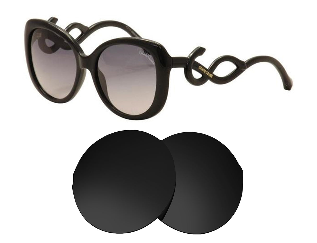 Roberto Cavalli Mintaka 911S-Replacement Lenses-Volcanic Black-Non-Polarized-Seek Optics