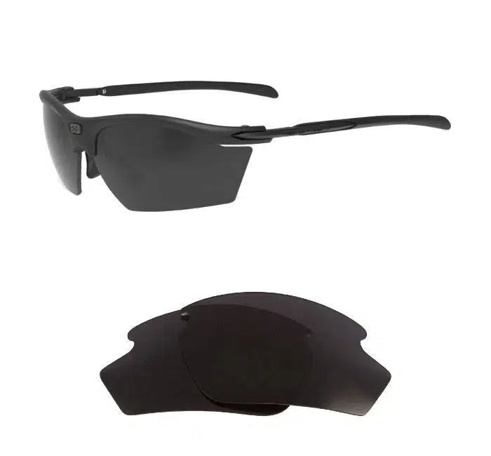 Rudy Project Rydon-Replacement Lenses-Volcanic Black-Non-Polarized-Seek Optics
