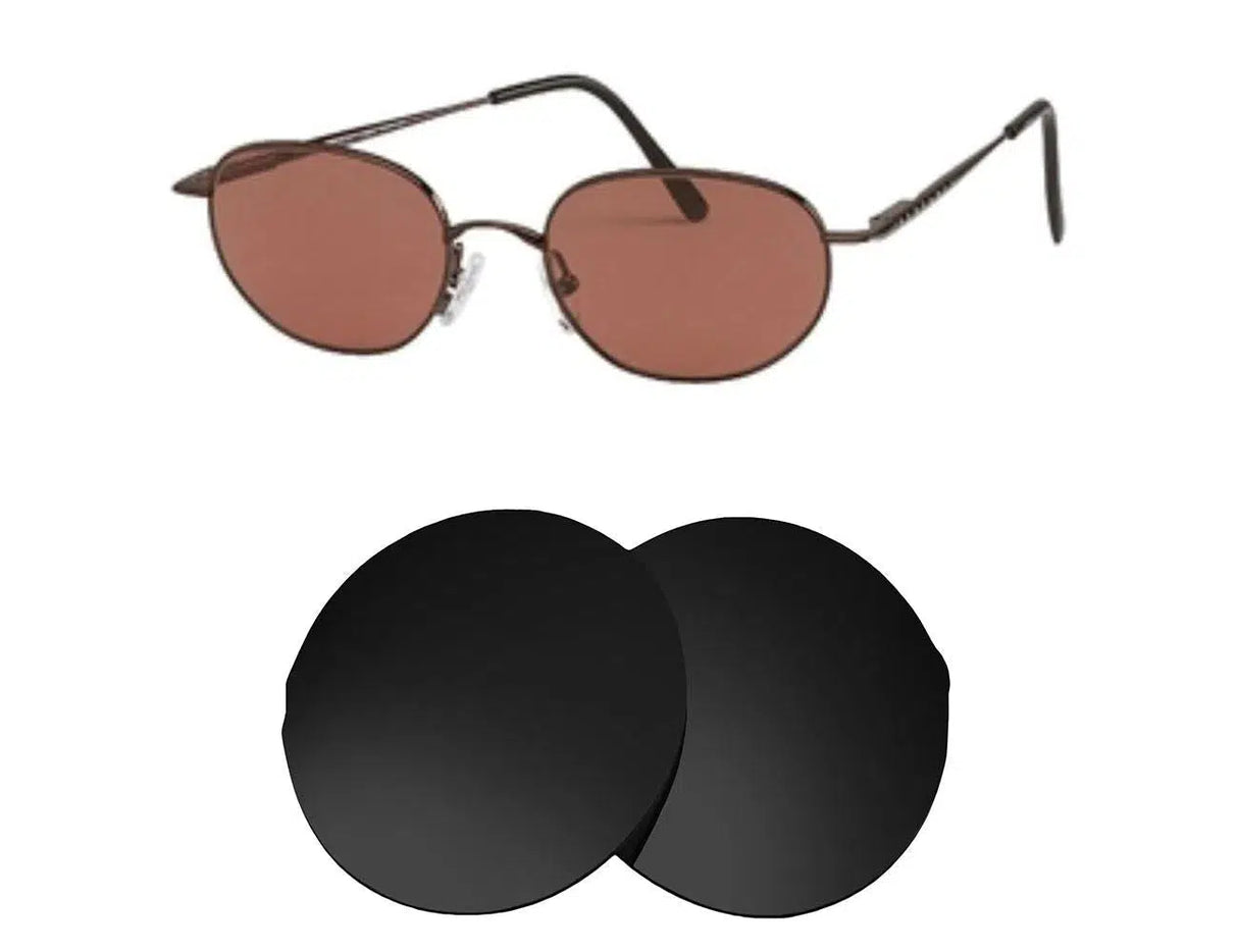 Serengeti Trek-Replacement Lenses-Volcanic Black-Non-Polarized-Seek Optics