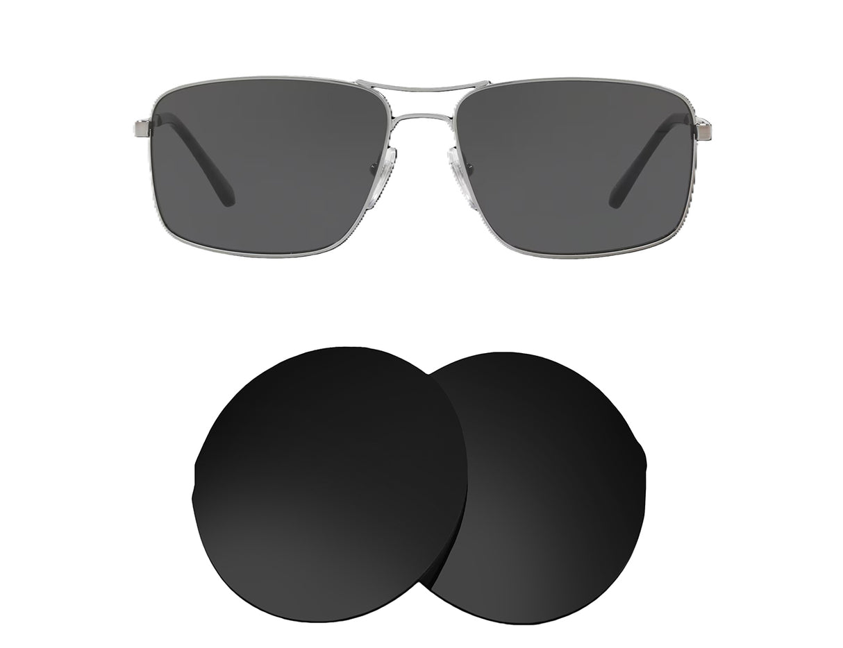 Sferoflex 5011S-Replacement Lenses-Volcanic Black-Non-Polarized-Seek Optics