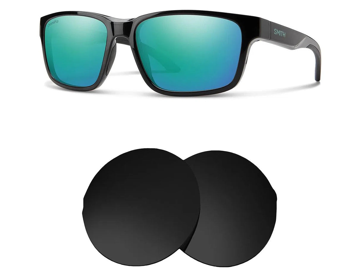 Smith Basecamp-Replacement Lenses-Volcanic Black-Non-Polarized-Seek Optics