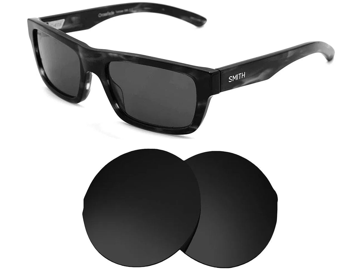 Smith Crossfade-Replacement Lenses-Volcanic Black-Non-Polarized-Seek Optics