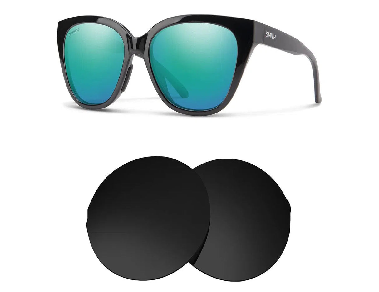 Smith Era-Replacement Lenses-Volcanic Black-Non-Polarized-Seek Optics