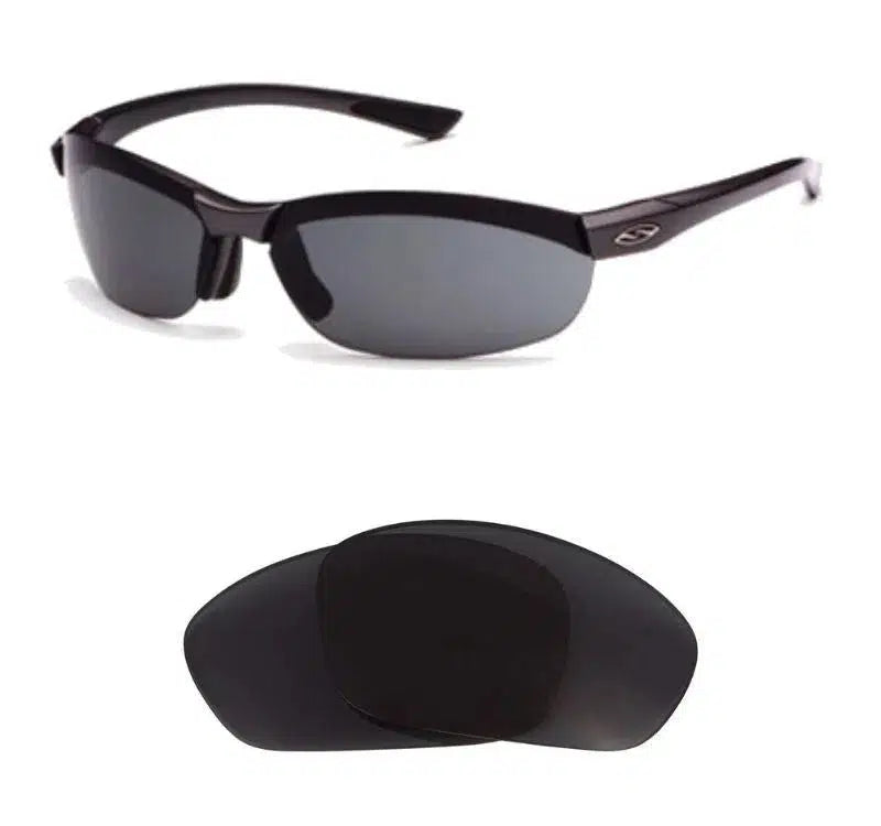 Smith Factor-Replacement Lenses-Volcanic Black-Non-Polarized-Seek Optics