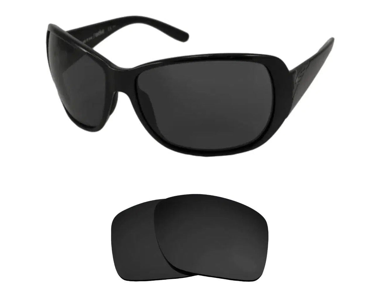 Smith Hemline-Replacement Lenses-Volcanic Black-Non-Polarized-Seek Optics