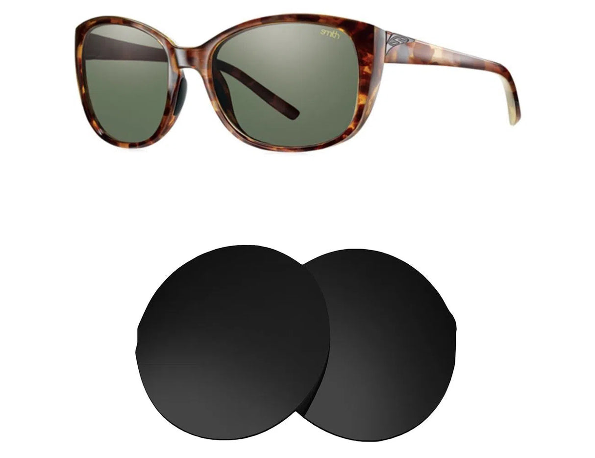 Smith Lookout-Replacement Lenses-Volcanic Black-Non-Polarized-Seek Optics