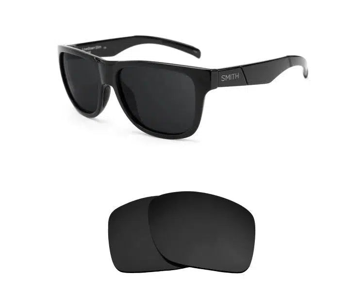 Smith Lowdown Slim 1-Replacement Lenses-Volcanic Black-Non-Polarized-Seek Optics