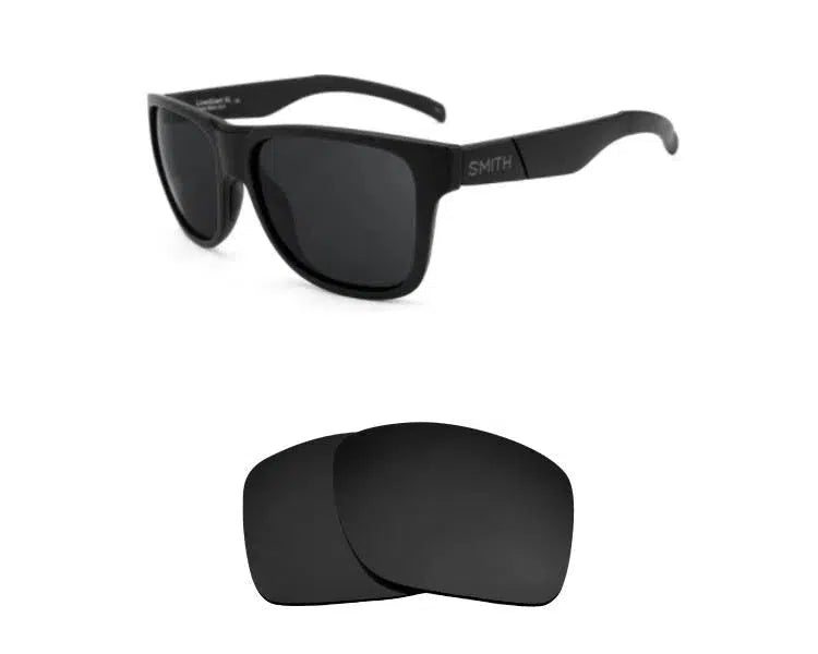 Smith Lowdown-Replacement Lenses-Volcanic Black-Non-Polarized-Seek Optics