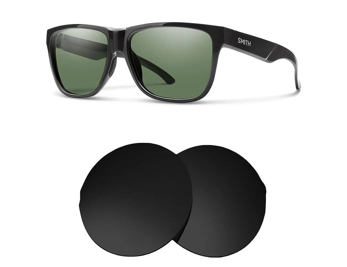 Smith Lowdown XL 2-Replacement Lenses-Volcanic Black-Non-Polarized-Seek Optics
