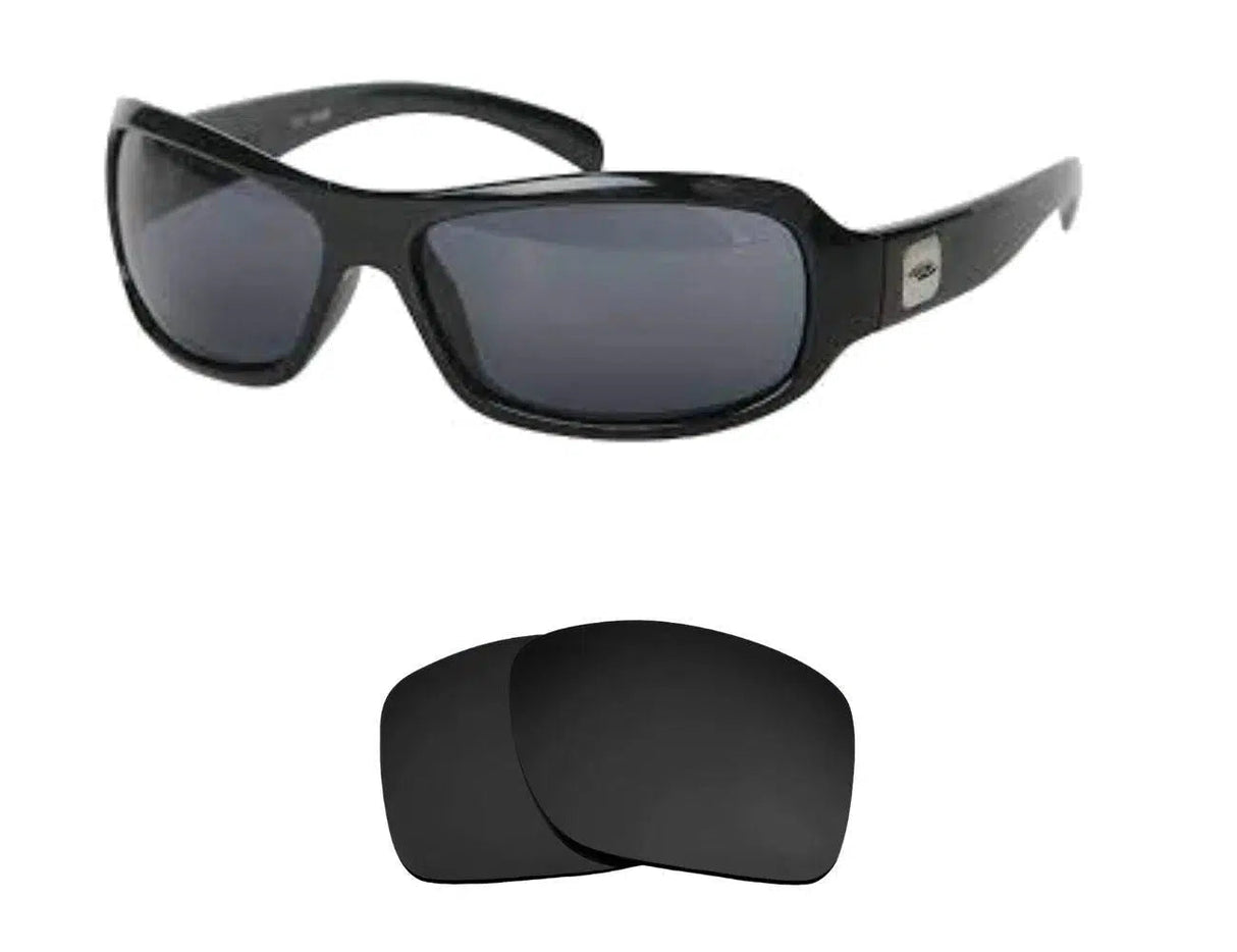 Smith Method-Replacement Lenses-Volcanic Black-Non-Polarized-Seek Optics