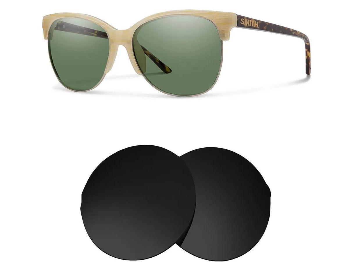Smith Rebel-Replacement Lenses-Volcanic Black-Non-Polarized-Seek Optics
