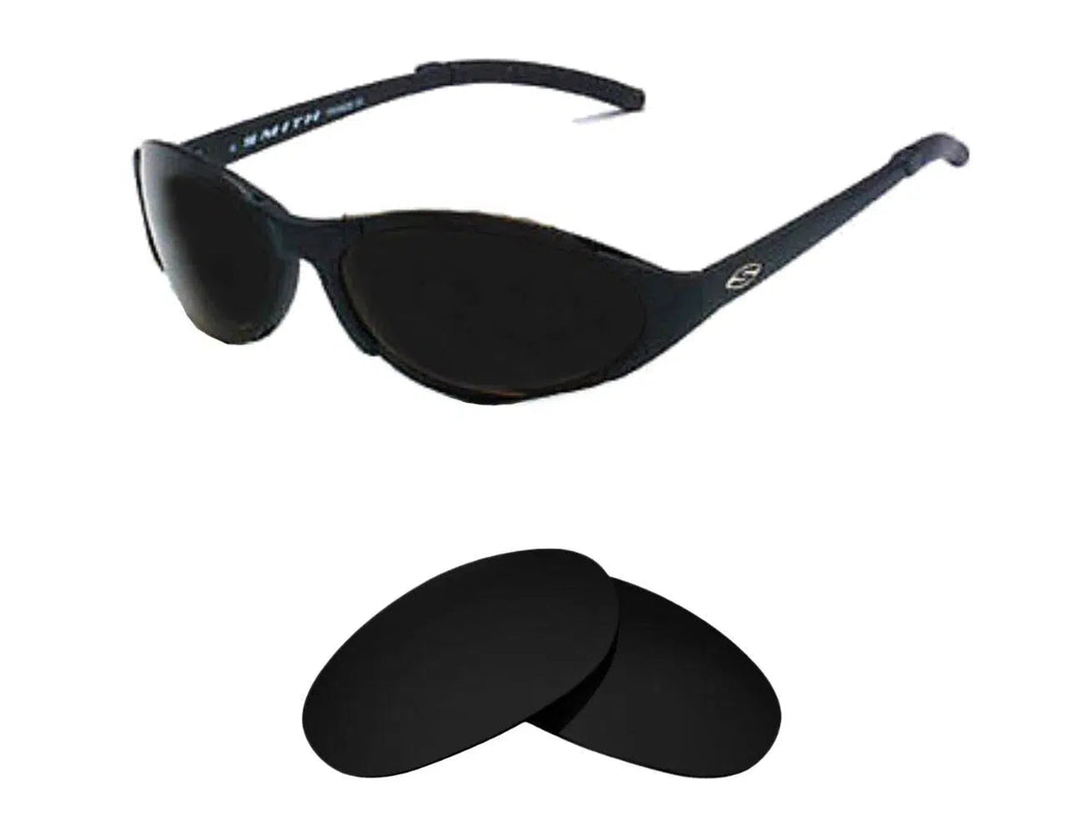 Smith Slider 01-Replacement Lenses-Volcanic Black-Non-Polarized-Seek Optics